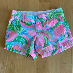 EUC Lilly Pulitzer Callahan Shorts sz 4